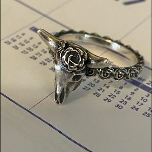 James Avery Desert Rose ring sz7